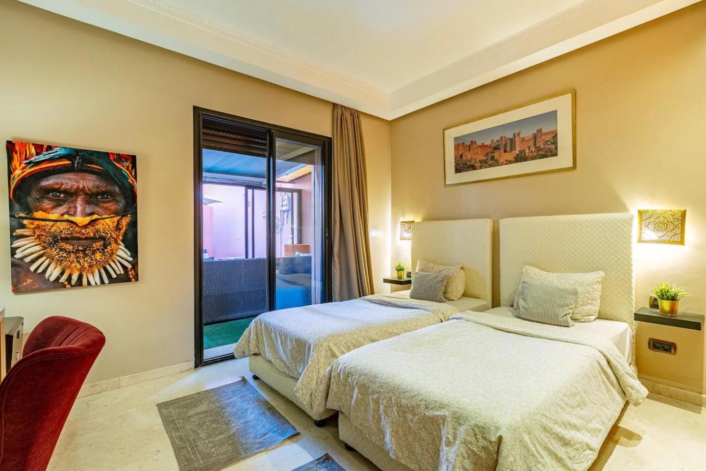 Exclusive Luxury Apartement In Central Gueliz 마라케시 외부 사진