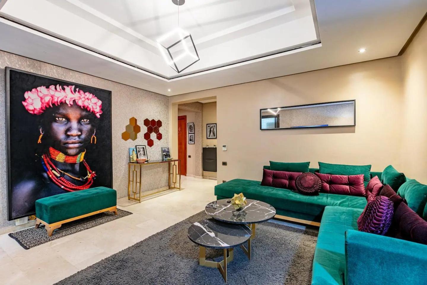 Exclusive Luxury Apartement In Central Gueliz 마라케시 외부 사진